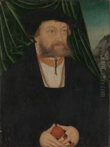 Portrait of a Man by Lucas Cranach the Elder