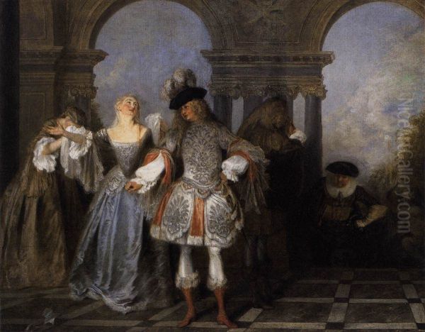 Actors from the Comedie Francaise - view 1