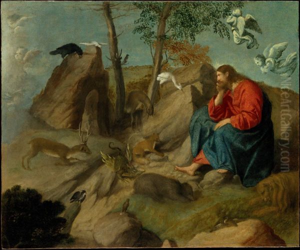 Christ in the Wilderness - view 1