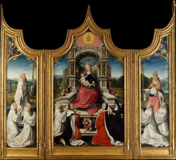 The Le Cellier Altarpiece - view 1
