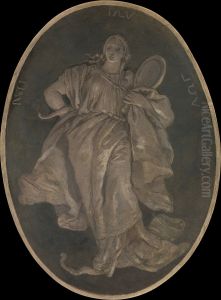 Prudence by Giovanni Battista Tiepolo