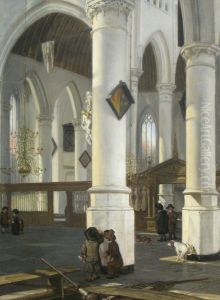 Interior of the Oude Kerk, Delft