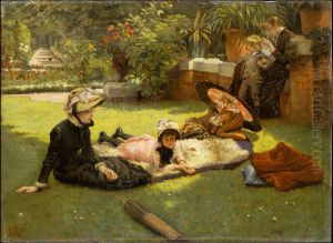 In Full Sunlight (En plein soleil) by James Jacques Joseph Tissot