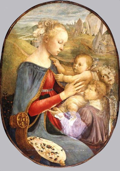 Madonna and Child with Two Angels - view 1