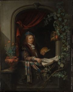 Self-Portrait by Gerrit Dou