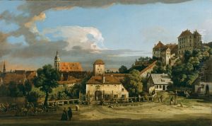 The Obertor from the South by Bernardo Bellotto