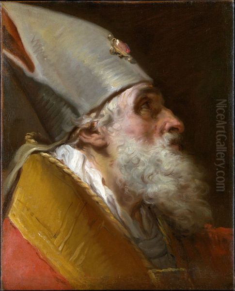 Head of a Bishop - view 1
