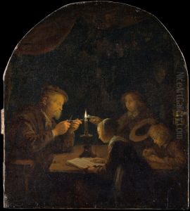 An Evening School by Gerrit Dou