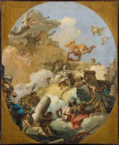 The Apotheosis of the Spanish Monarchy by Giovanni Battista Tiepolo