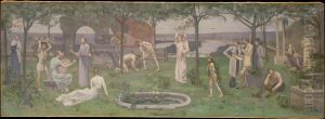Inter artes et naturam (Between Art and Nature) by Pierre Puvis de Chavannes