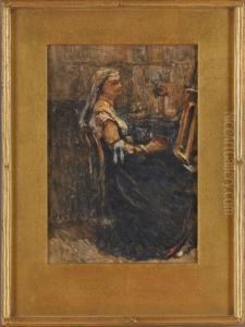 Portrait Of A Seated Woman Portrait Of A Seated Woman