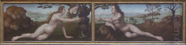 Adam; Eve - view 1