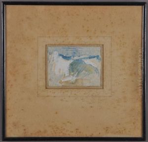 Three Sky And Sea Sketches by William Carrigan