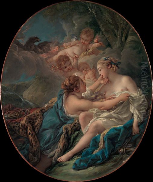 Jupiter, in the Guise of Diana, and Callisto - view 1