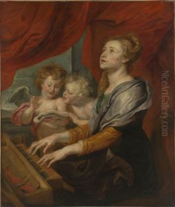 Saint Cecilia by Abraham van Diepenbeeck