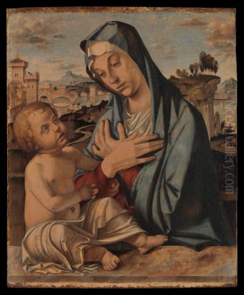Madonna Adoring the Child - view 1
