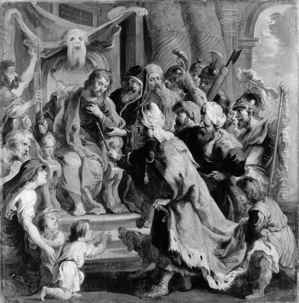Cambyses Appointing Otanes Judge - view 1