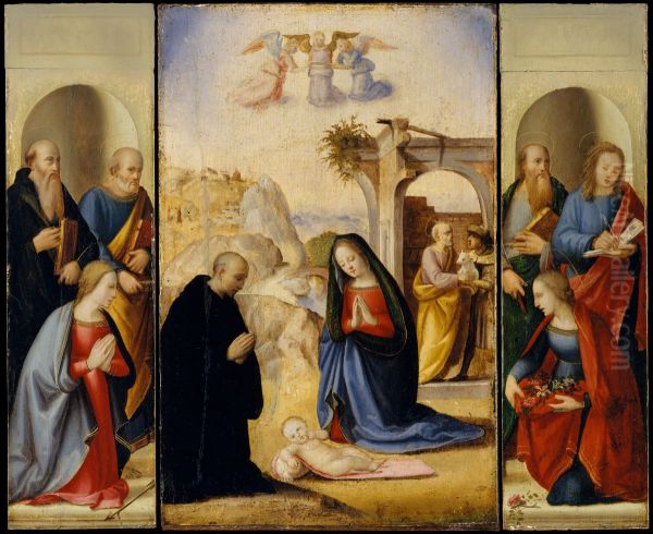 The Nativity with Saints - view 1