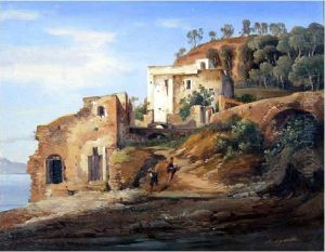 Veduta Della Costiera Sorrentina by Achille Carrillo