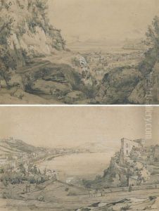 A) Il Golfo Di Napoli by Achille Carrillo
