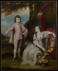 George Capel, Viscount Malden (1757-1839), and Lady Elizabeth Capel (1755-1834) by Of Sir Joshua Reynolds