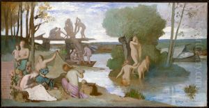 The River by Pierre Puvis de Chavannes