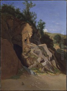 Landscape with a Cave Landscape with a Cave