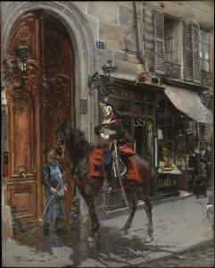 La Depeche by Giovanni Boldini