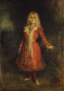 Marion Lenbach (1892-1947), the Artist's Daughter by Lenbach Franz Von