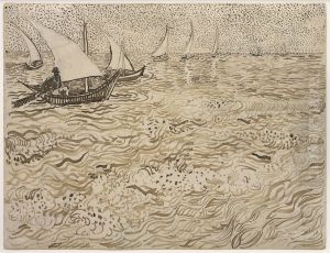 Bateaux a Saintes Maries.