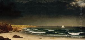 Beach near Newport by Martin Johnson Heade