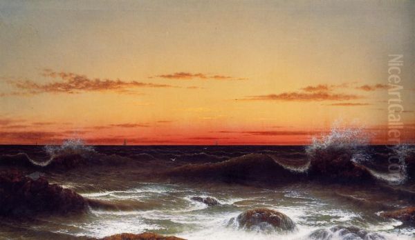 Seascape - Sunset - view 1