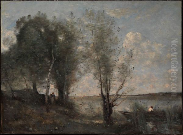 Boatman among the Reeds - view 1