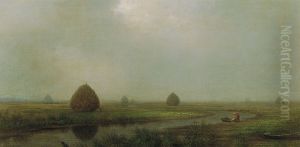Pantanos en Jersey by Martin Johnson Heade