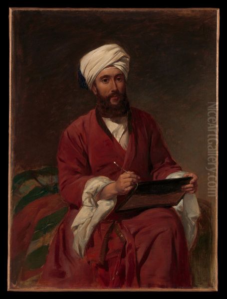 William Edward Dighton (1822-1853) in Middle Eastern Dress - view 1