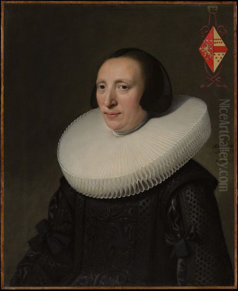 Margaretha van Clootwijk (born about 1580/81, died 1662), Wife of Jacob van Dalen - view 1