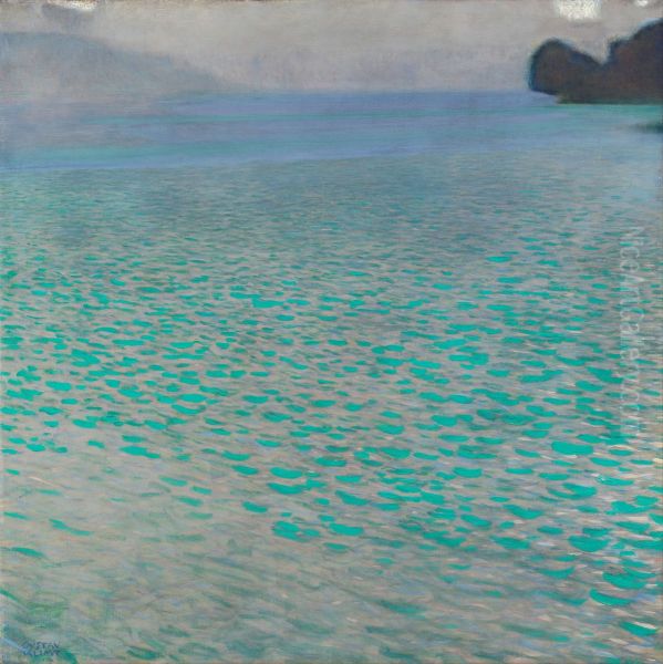 Deutsch:Attersee - view 1