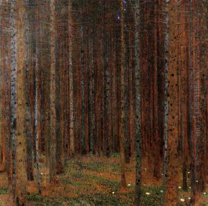Fir Wood I by Gustav Klimt