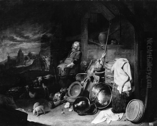 The Yard of the Inn at Emmaus - view 1