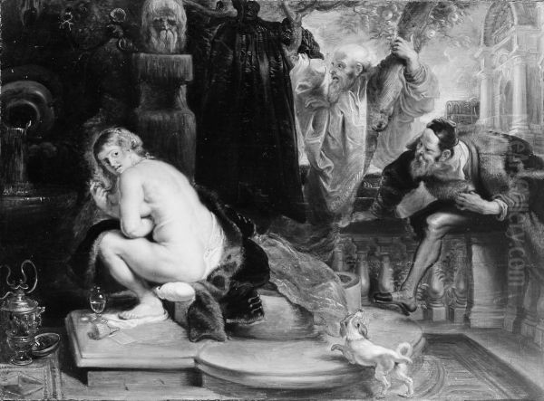 Susanna and the Elders - view 1