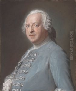 Jean-Charles Garnier d'Isle by Maurice Quentin de La Tour