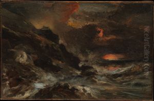 A Storm off the Normandy Coast A Storm off the Normandy Coast