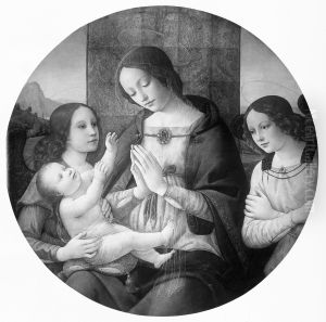 Madonna and Child with Angels by Ghirlandaio Domenico