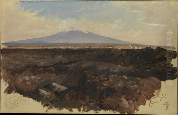 Catania and Mount Etna - view 1