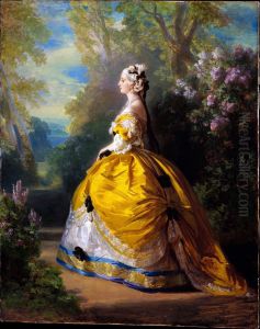 L'Imperatrice Eugenie by Franz Xavier Winterhalter