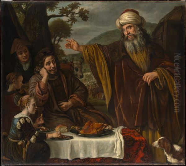 Abraham's Parting from the Family of Lot - view 1