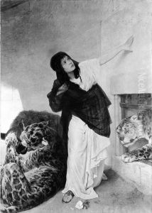 A Christian Martyr by Gabriel von Max