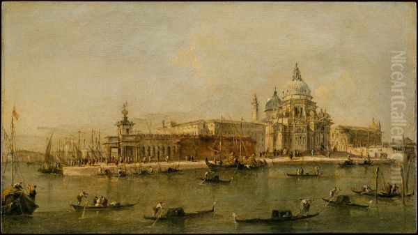 The Dogana and Santa Maria della Salute - view 1