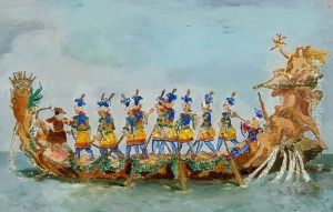 Rococo Gondola by Dora Carrington