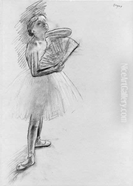 Dancer with a Fan - view 1